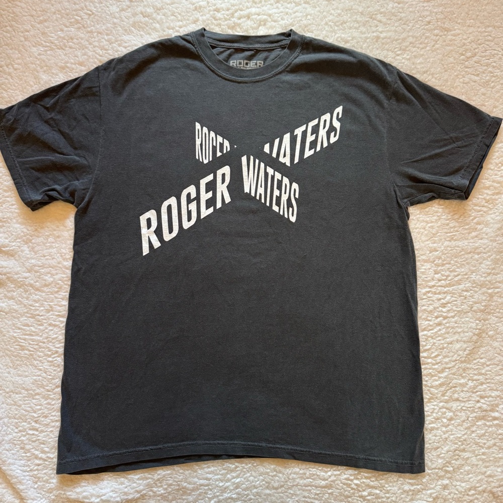 Roger Waters‎ This Is Not A Drill Tour Graphic T-Shirt XL Pink Floyd Band Tee